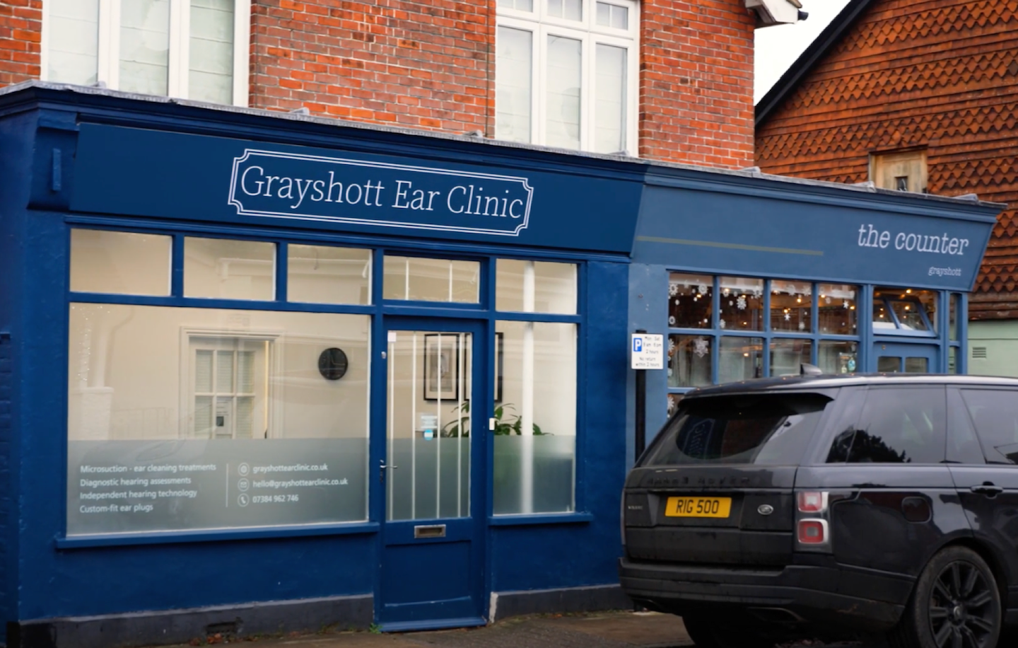 grayshott ear clinic from the outside